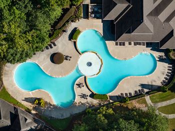 Lagoon style pool